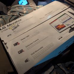 LG Monitor 27 Inches 75hz 