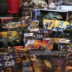 Jurassic Park World Toys Collection