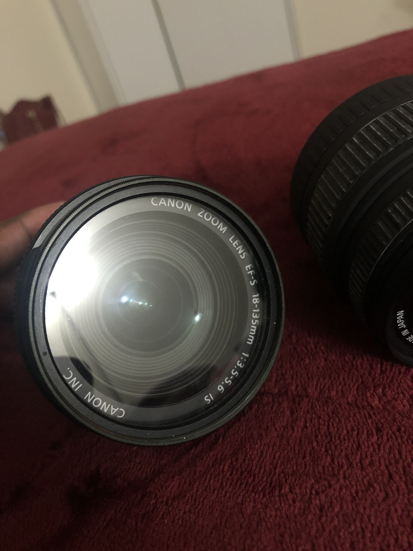 Canon camera lenses