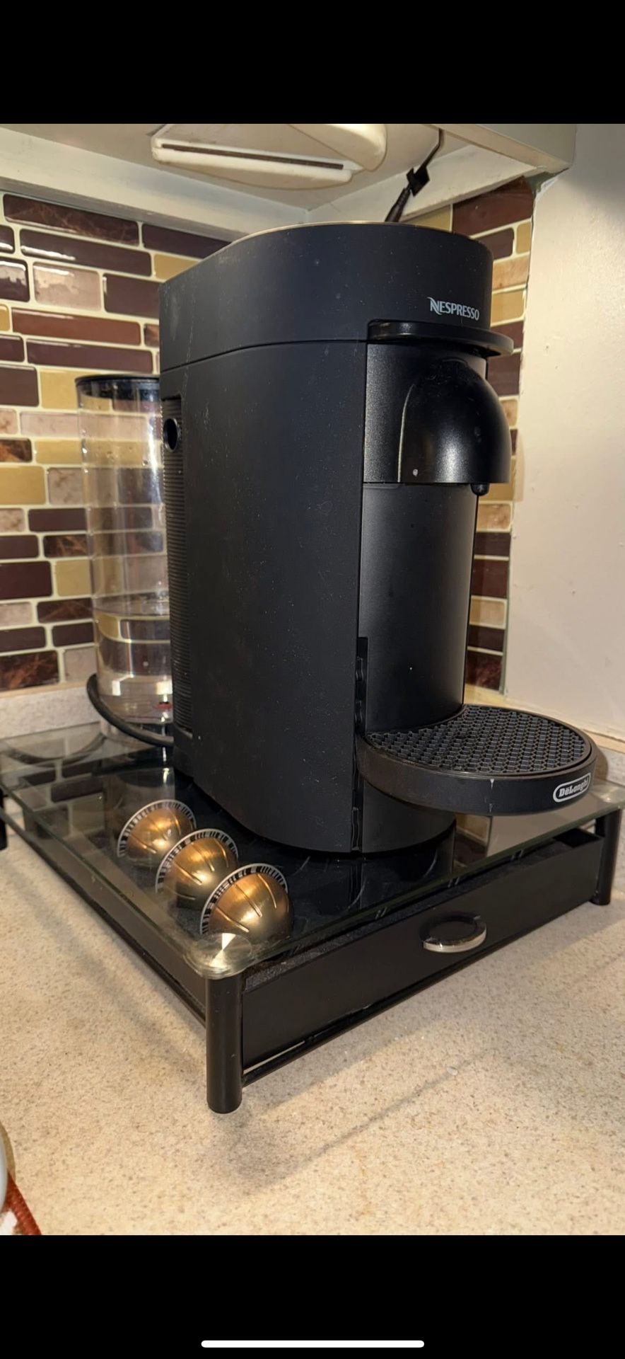 Nespresso Vertuo + Pod Drawer