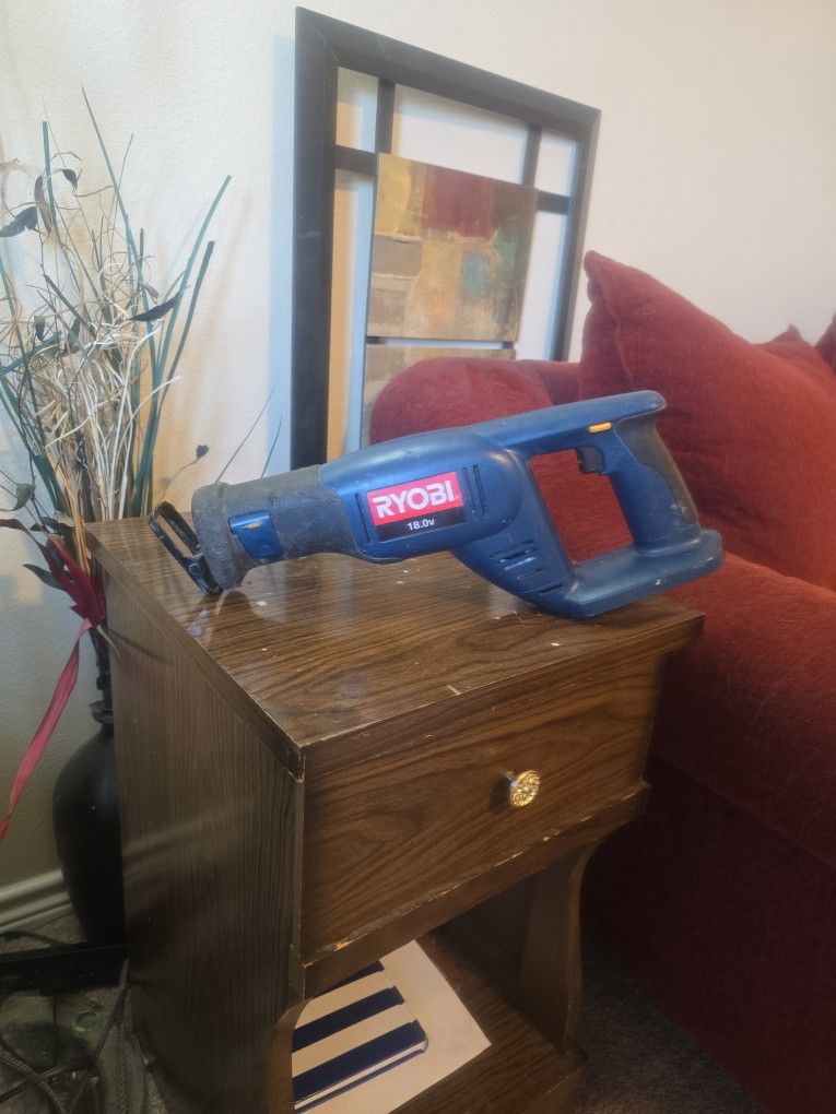 Ryobi 18v Sawzall And 18v Battery Charger