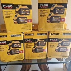 Dewalt ⚡️ Flexvolt Batteries Pack 6ah 