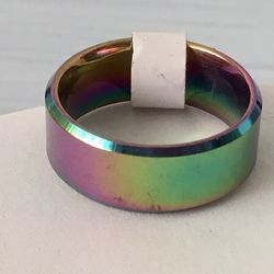 Stainless Steel Ring, Size 8