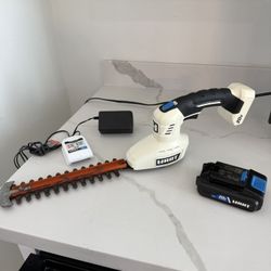 Hart 20 Volt Shear/ Shrubber Kit Battery And Charger