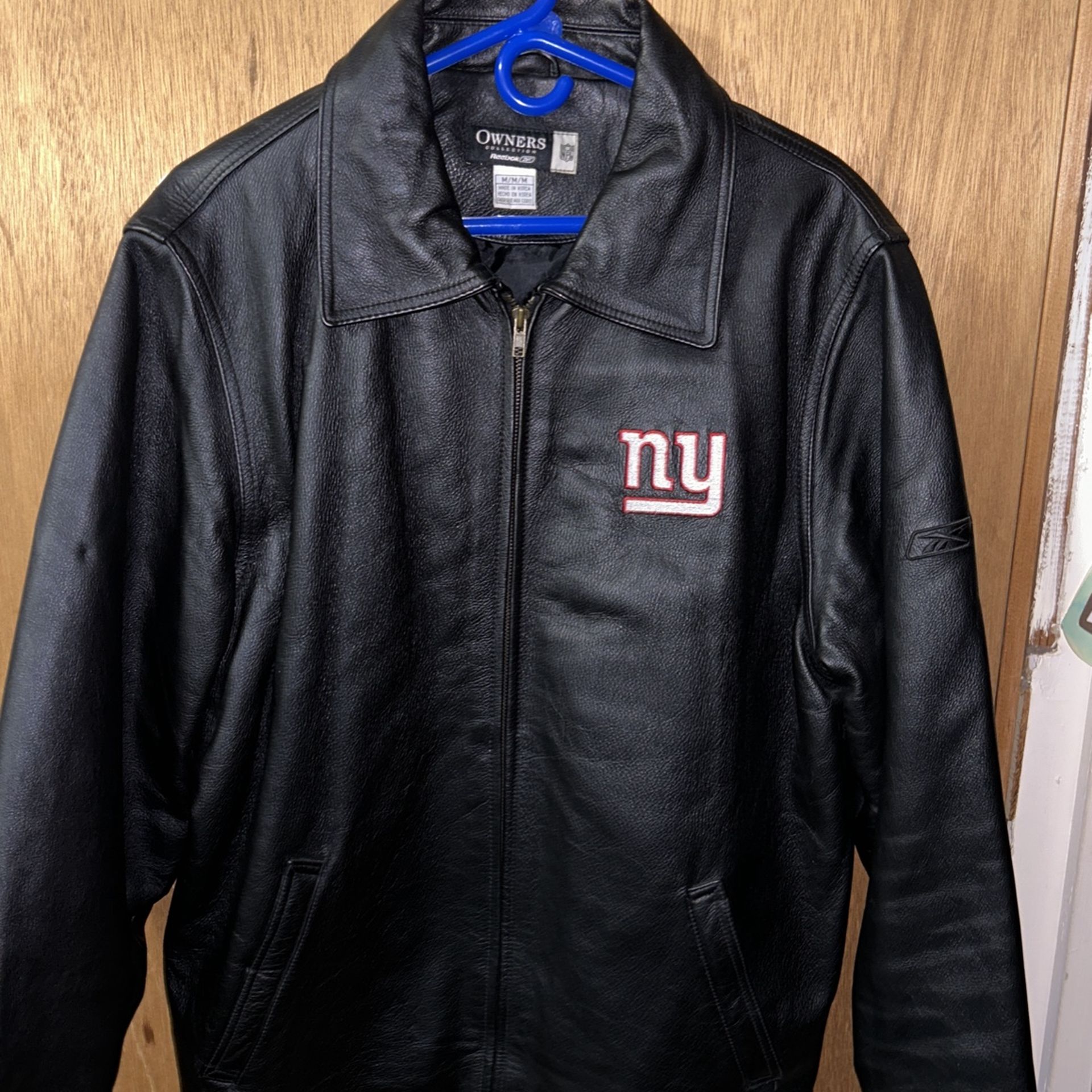 NY Giants Leather Jacket