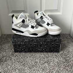 JORDAN 4’s  BLACK-WHITE   $120.00