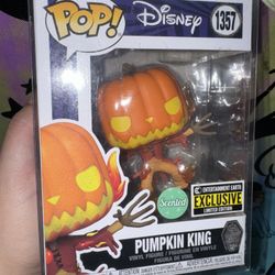 Disney Nightmare Before Christmas Pumpkin King Scented Funko Pop