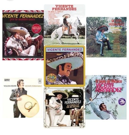 Vicente Fernandez Discografia