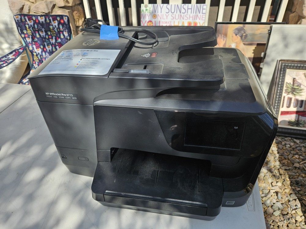 Black HP Printet Copier Fax