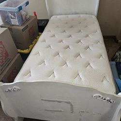 Twin Bed With Mattress And Box Spring
