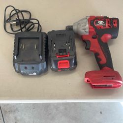 Impact Drill With Charger And Battery 