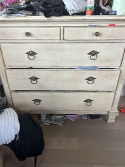 Hickory White Dresser