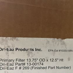 Air Scrubber Main Filter