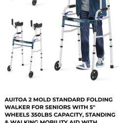 Auitoa Walker Detachable Arm Rest 