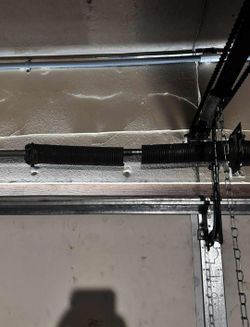 New springs and garage doors