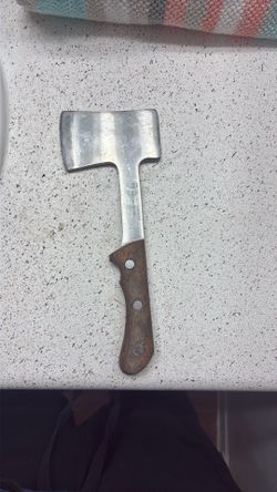 Precision hollow ground hatchet