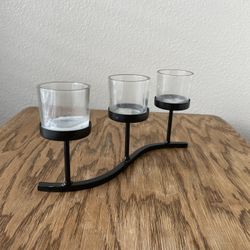 Squiggle Post Modern Candle Holder