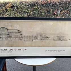 The Museum Of Modern Art, New York Blue Print Picture