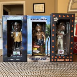 Houston Astros MLB Official Merchandise Bobblehead Collectible Figures Lot of 6 ALL BNIB