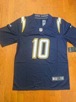 Navy chargers Herbert jersey