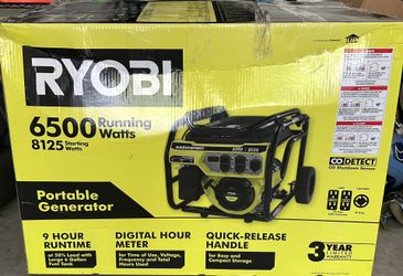 Generator BRAND NEW RYOBI 6500 $600 OBO
