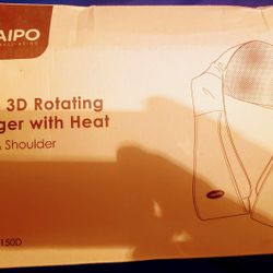 Shiatsu 3D Rotating Massager with Heat