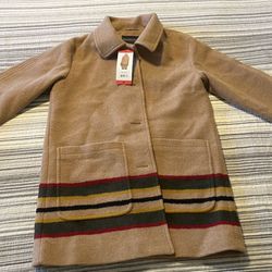 New Women’s Pendleton Wool Blend Coat Medium