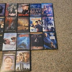 31 DVDs -14 New  In Plastic- 17 In Like New Condition