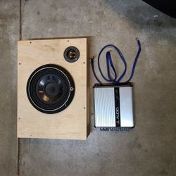 Rockford Fosgate 8" PS3 Subwoofer In Custom Sub Box With JL Audio JX400/4D Amp