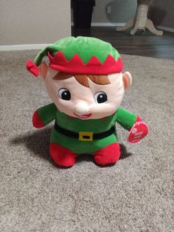 Holiday Friends Plush Christmas Elf