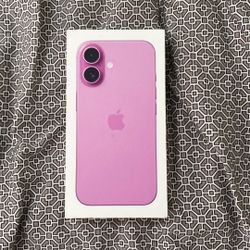 Pink iPhone 16