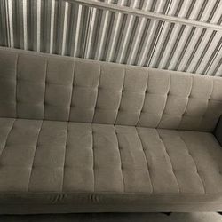 Grey Couch Slightly Used Great Condition 