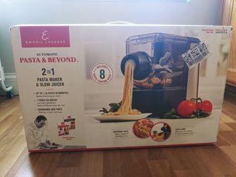Like New Electric 2 in 1 Pasta/Noodle Maker and Slow Juicer