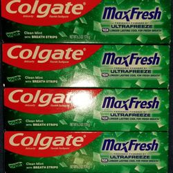 Colgate Max Fresh Toothpastes 6.3oz Each 