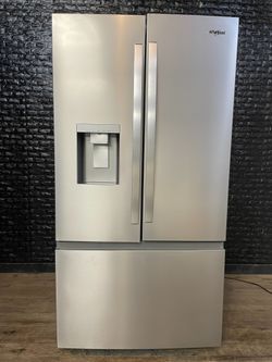WHIRLPOOL FRENCH DOOR REFRIGERATOR w/WARRANTY! R2447A