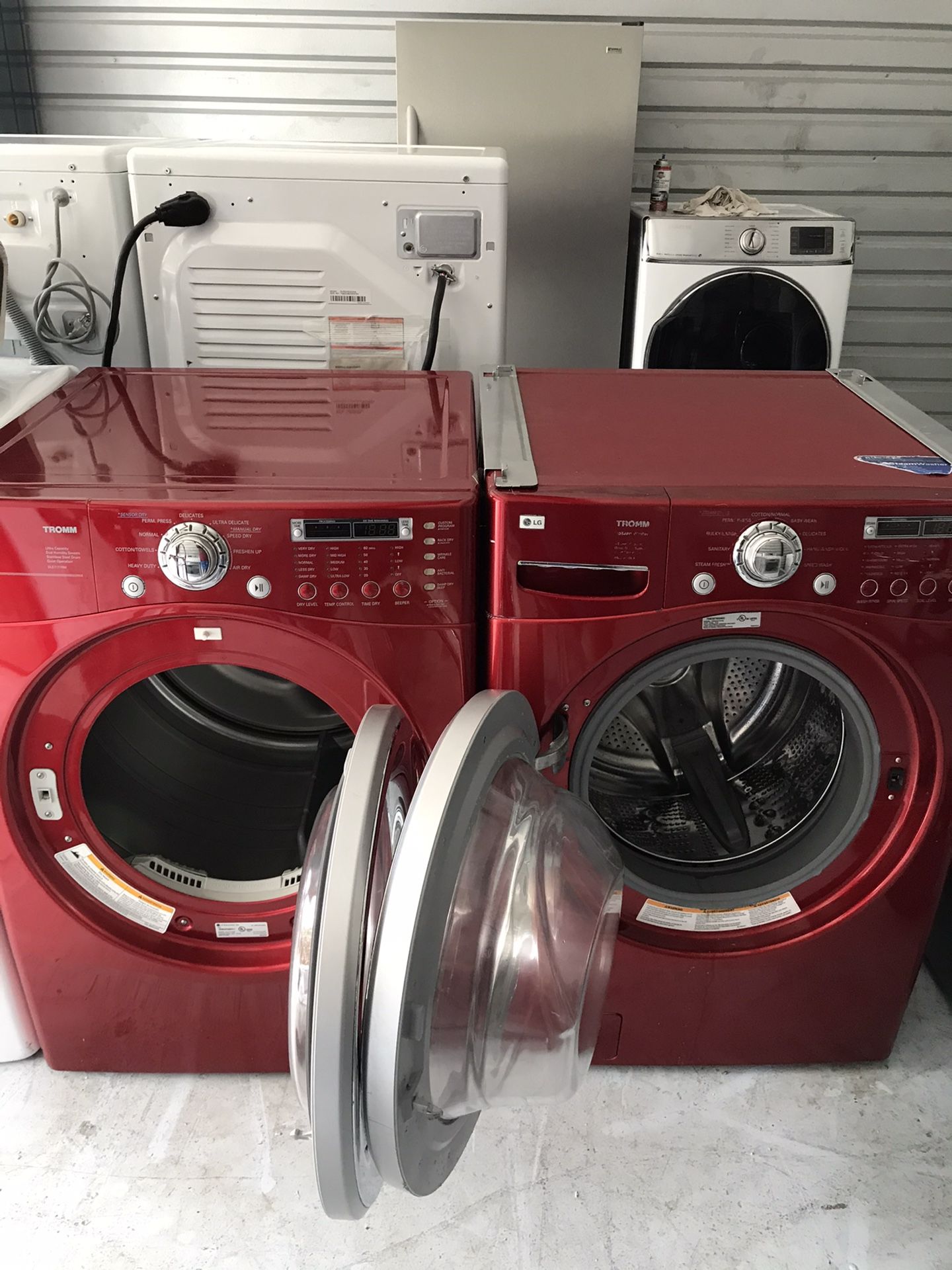 Lg Washer And Dryer Set