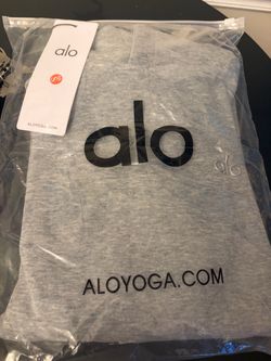 Grey alo accolade hoodie size small