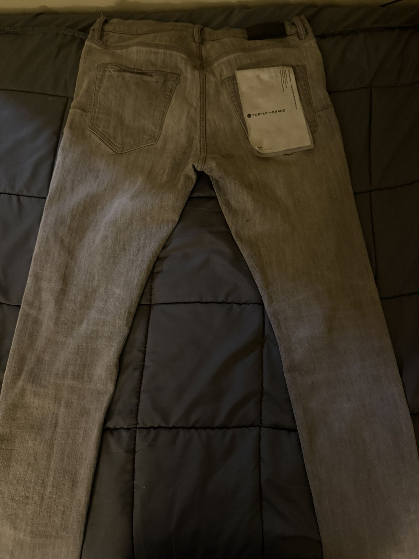 purple brand jeans gray lmk