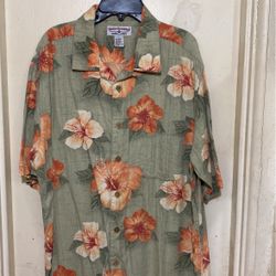 Men’s Shirt, Boca Classics, Large, Hawaiian shirt