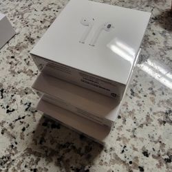 Apple Airpods With Charging Case / Brand New Sealed Never Opened