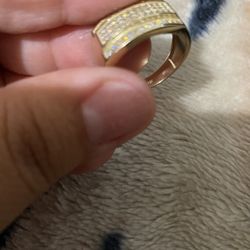 anillo unisex oro 10 K