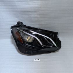 2017-2020 Mercedes W213 E-Class E250 Passenger Non-Adaptive LED Headlight OEM