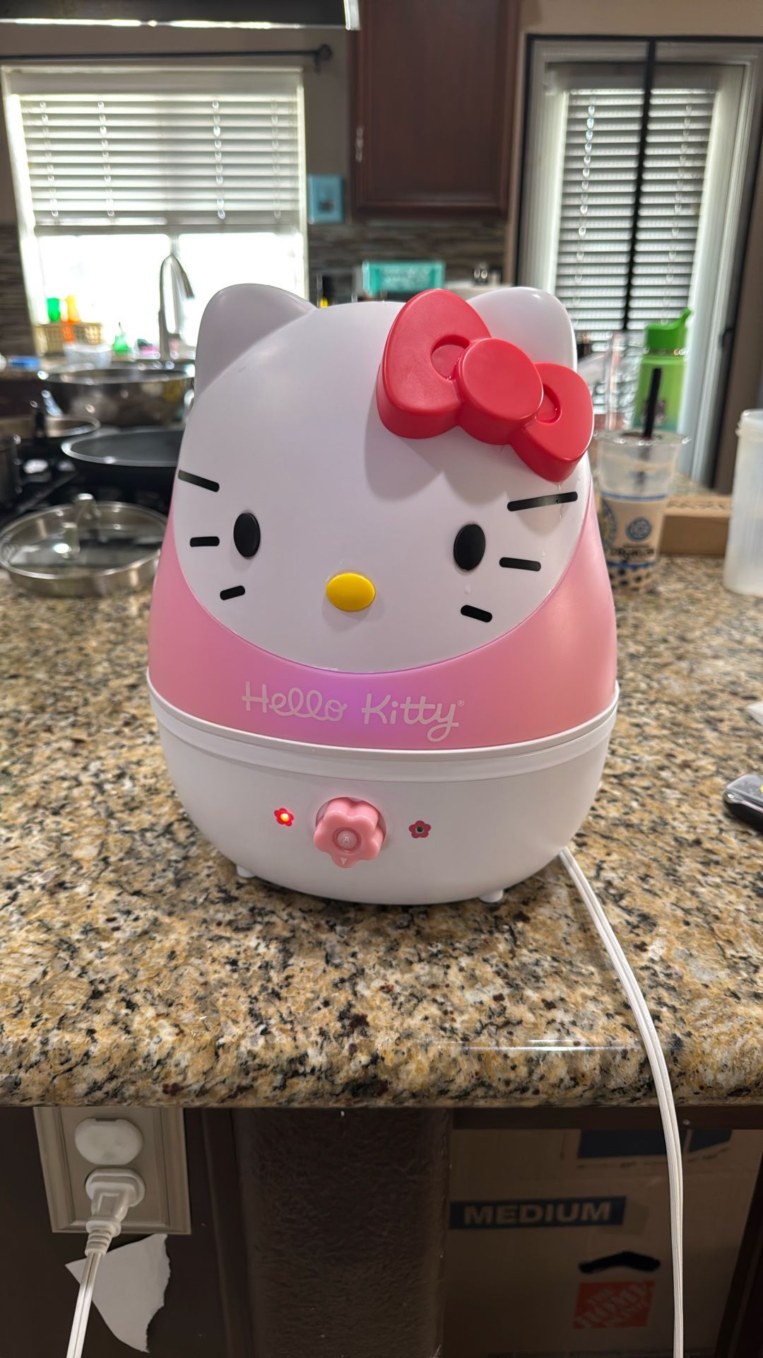 Crane Adorable Hello Kitty Ultrasonic Cool Mist Humidifier - 1gal