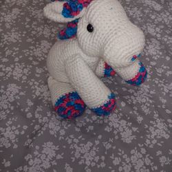 Handmade Crochet Unicorn 