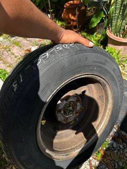 205/65 R15 tire, rim included
