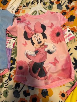 Minnie short set sizes 3t & 5/6 new 8.00 each