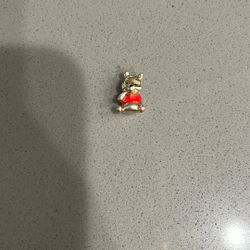 Gold Winnie The Pooh Pandora Charm