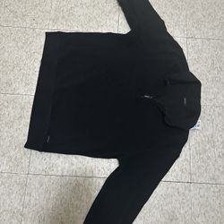 Black Quarter Zip 