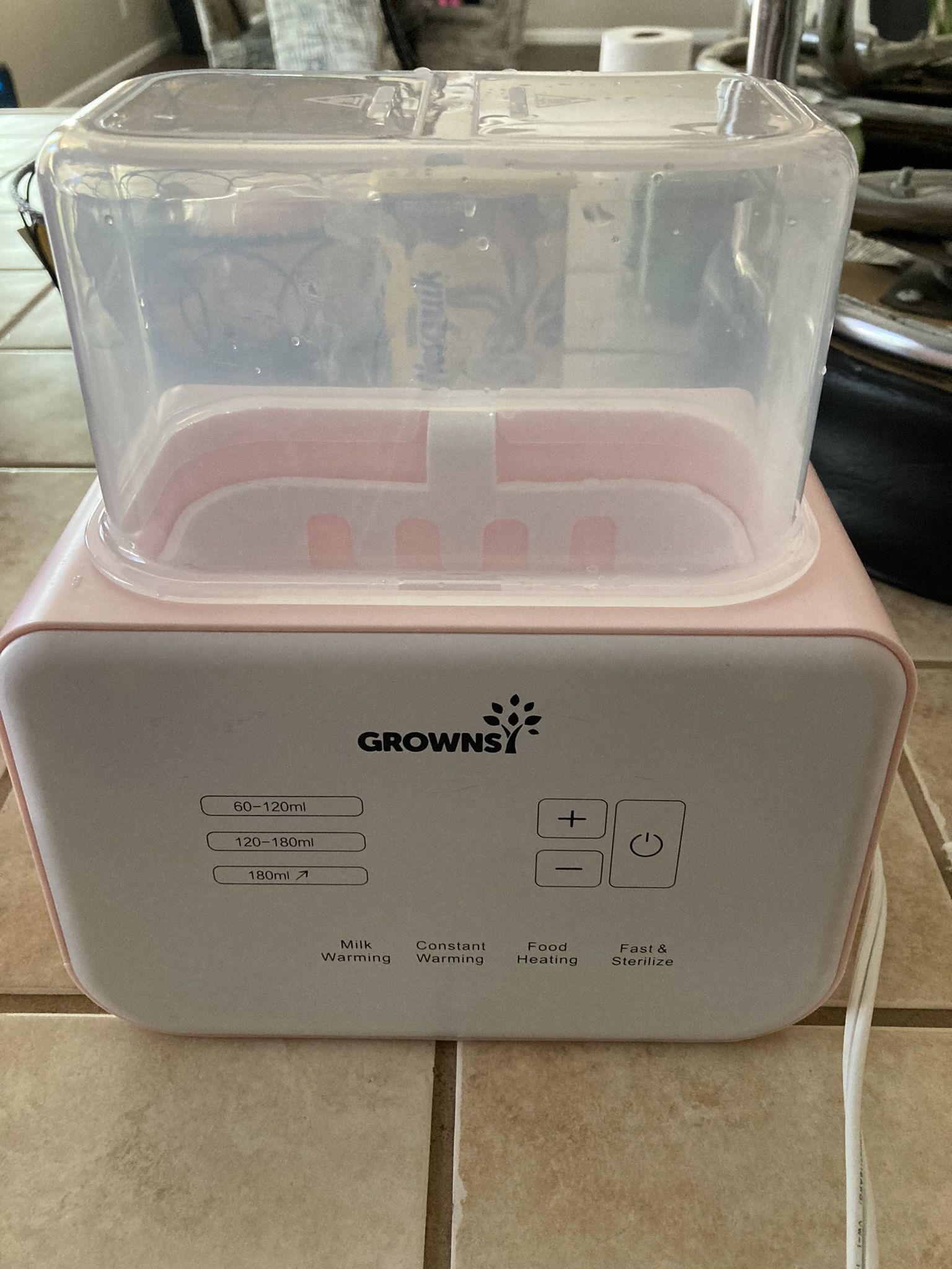 Pink Bottle Warmer
