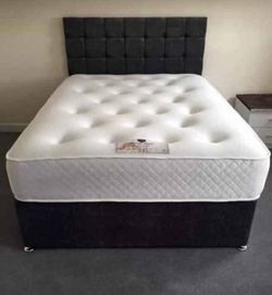 Timeless button tufted bed frames| king queen full all sizes available!